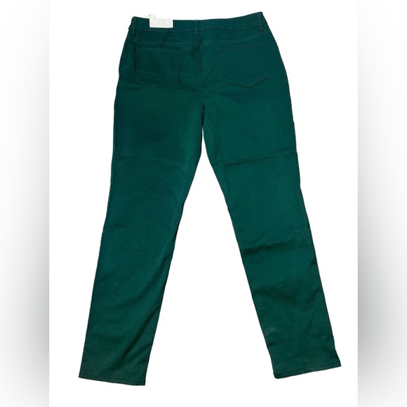 Chico's Jean Basic Aurora Green Ankle Jegging Size 14R NWT - Picture 2 of 9
